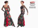 Happy Dance. Flamenco Skirts for Rehearsal and Stage. Ref. EF222PFE107PF43 81.780€ #50053EF222PFE107PF43